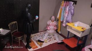 Lady Nymphodora - The Sissy Training - Crawl to the ball HD