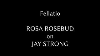 Fellatio! Rosa Rosebud Blows Jay Strong's BBC