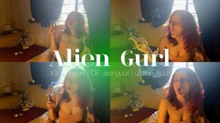 1st Smoke of the day: Triple Pumps | Alien Girl