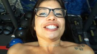 BIG BREAST SEXY NERDY MILF WITH GLASSES GETS FUCKED POV BOOB BOUNCING HARDCORE XXX SEX