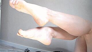 wrinkled heels order log leg