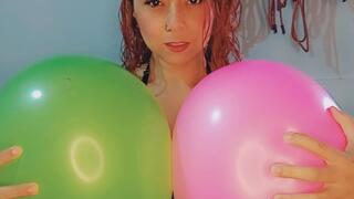 Balloon sensuality