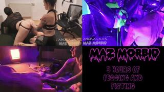 Pegging and Anal Fisting compilation ft Mistress Anura Laas