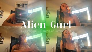 Trying Korean Cigarettes | Alien Girl