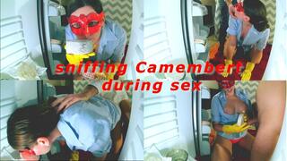 Mal is fucked while sniffing Camembert