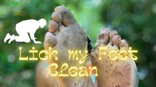 Lick my Feet Clean