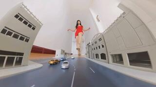 6KMartina Destroys City 360VR