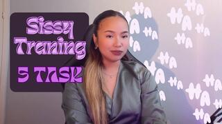 Sissy Training - 5 TASK