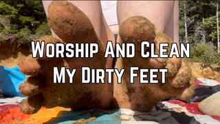 Worship And Clean My Dirty Feet