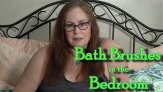 Bath Brushes in the Bedroom POV MOV