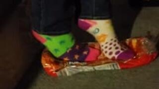 Bread butt and sock crush