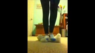 Old navy sock trample