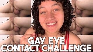 Gay Eye Contact Challenge - GAY ENCOURAGEMENT, BISEXUAL ENCOURAGMENT, MAKE ME BI by Goddess Ada