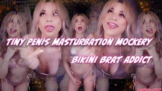 Bikini Brat Mocks Your Little Dick Until Your Brain Melts