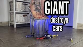 Giantess will crush you in your car | Mistress Karino