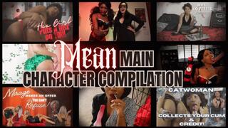 Mean Main Characters Compilation: SUPERVILLAINS OF VARIOUS COSPLAYS SEDUCE YOUR COCK & DESTROY YOU IN 4K