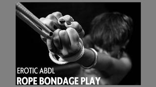 ABDL Rope Bondage Play-EROTIC MP4 VIDEO FILE