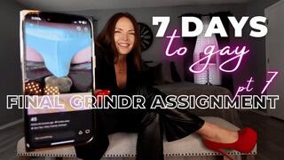 Day 7: Final Grindr Assignment (7 Days to Gay!!)