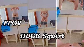 FPOV POV Masturbation with HUGE squirt and shaking knees, Lionrynn