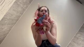 Emma's Balloon Blowing and Popping