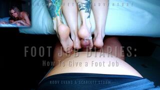 How To Give A Footjob: Kody & Scarlett