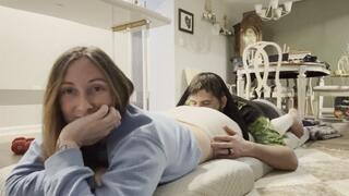 Face Strapped to My Farting Ass While I read!