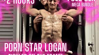College Porn Star Logan Tickle-Milking on The Metal Frame! (~2 HOUR FULL CLIP MEGA-BUNDLE)