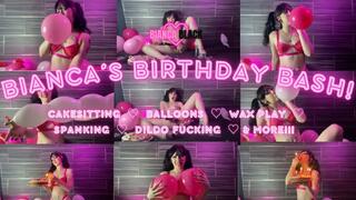 BIANCA'S 22ND BIRTHDAY BASH! Cakesitting, Balloons, Toys & MORE!