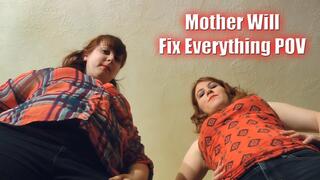 Mother Will Fix Everything POV Enhanced Edition - HD 1080p Version - Shrunk By Your Sister Faye Who Gets Caught By Your Mother Auden