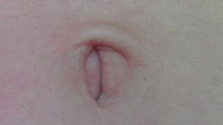 Oily Belly Button Closeup JOI
