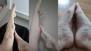 Sexy Foot & Calf Muscle Tease