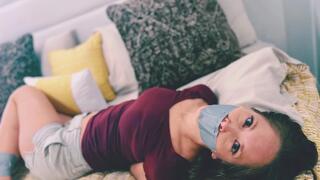 Rachel Adams in “Bed Bound Bondage Star”