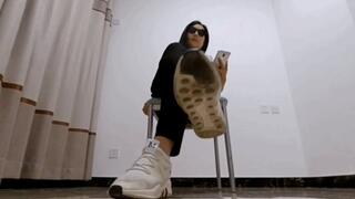 Martina sneakers and stinky socks humiliate virtual reality