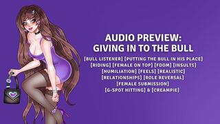 Giving In To The Bull