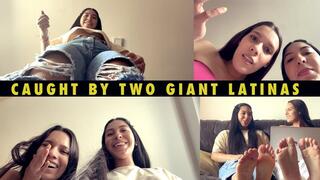 Caught by Two Giant Latina's 720