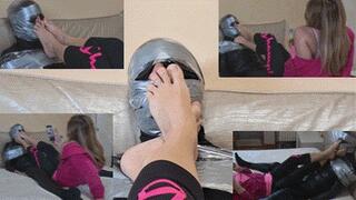 Nose pinched between My sweaty toes - Second half