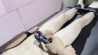 Edging session with cumshot