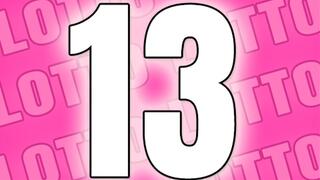 Lotto pick #13
