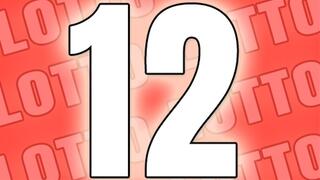 Lotto pick #12
