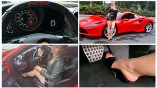 EXCLUSIVE PREMIERE WITH CRAZY DISCOUNT: BRUTAL REDLINING IN FERRARI F8 TRIBUTO 750 HP