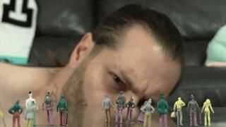 Giant DaddyBaphy Dominates Shrunken Human Tinies (SD 720p WMV)