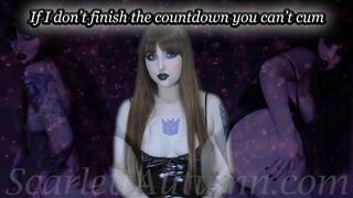 If I don't finish the countdown you can't cum - WMV SD 480