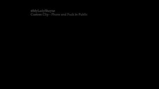 Custom Clip - Snuck into your work and Fucked myself in the bathroom - HD