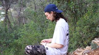 Smoking a Cigarette in the Woods