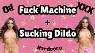 Custom: FuckMachine + Sucking Dildo!