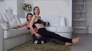 We will sit on your head like on balloons sm