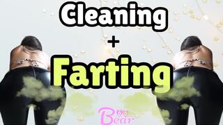 Custom: Cleaning and Farting In Latex!