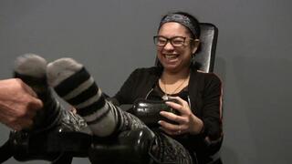 New Raven finally in the studio SOCK AUDITION