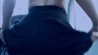 Vintage Clip: Oiling My Ass With Jewel Butt Plug