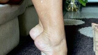 Mia Soles sexy heel change with some JOI